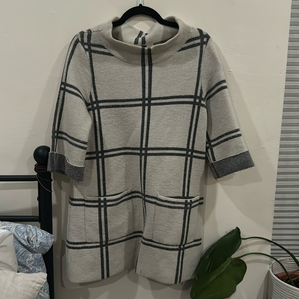 Winter plaid dress